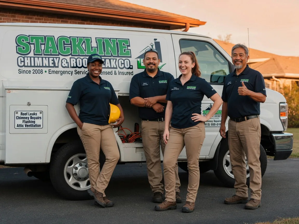 Chimney flashing repair company in Willis, VA